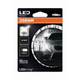 OSRAM LED W5W PREMIUM COOL WIHITE (6000K)
