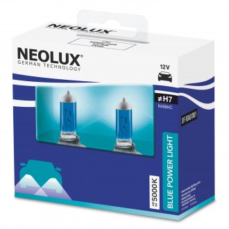 Neolux Blue Power Light N499HC-2SCB H7 12V 2ks/Bal Neolux Blue Power Light N499HC-2SCB H7 12V 2ks/Bal