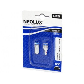 Neolux W5W Super Bright White 6700K 2KS/BAL Neolux W5W Super Bright White 6700K 2KS/BAL