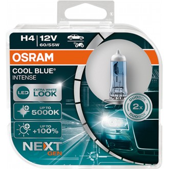Osram H4 Cool Blue Intense 5000K +100% (2ks/Bal.)