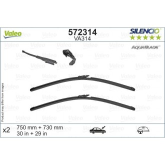 Stierače Ford S-MAX (15) 07.2018→ Valeo Silencio AQUABLADE 750/730 mm (s ostrekovačmi) Stierače Ford S-MAX (15) 07.2018→ Valeo Silencio AQUABLADE 750/730 mm (s ostrekovačmi)
