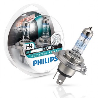 Philips H4 X-Treme Vision +130% 2ks/Bal