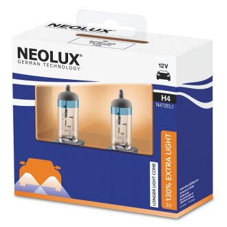 Neolux H4 Extra Light +130% 2ks/bal