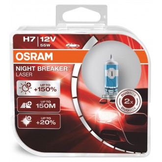 Osram H7 Night Breaker LASER Gen2 +150% 2ks/Bal. Osram H7 Night Breaker LASER Gen2 +150% 2ks/Bal.