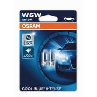 OSRAM W5W Cool Blue Intense 2KS/BAL